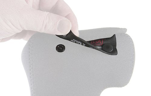 OP/TECH USA Soft Pouch - Compact digital camera case, lightweight accessories pouch, sleek neoprene sleeve for DSLR, perfect for travel - durable