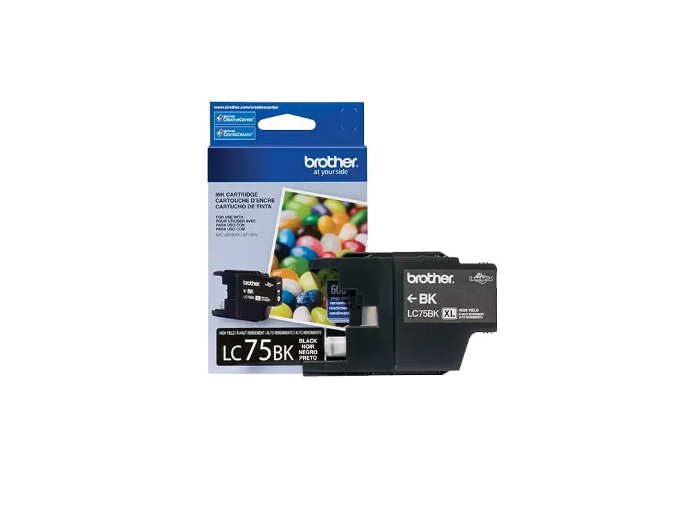 BRTLC75BK - Brother LC75BK Printer Ink Cartridge