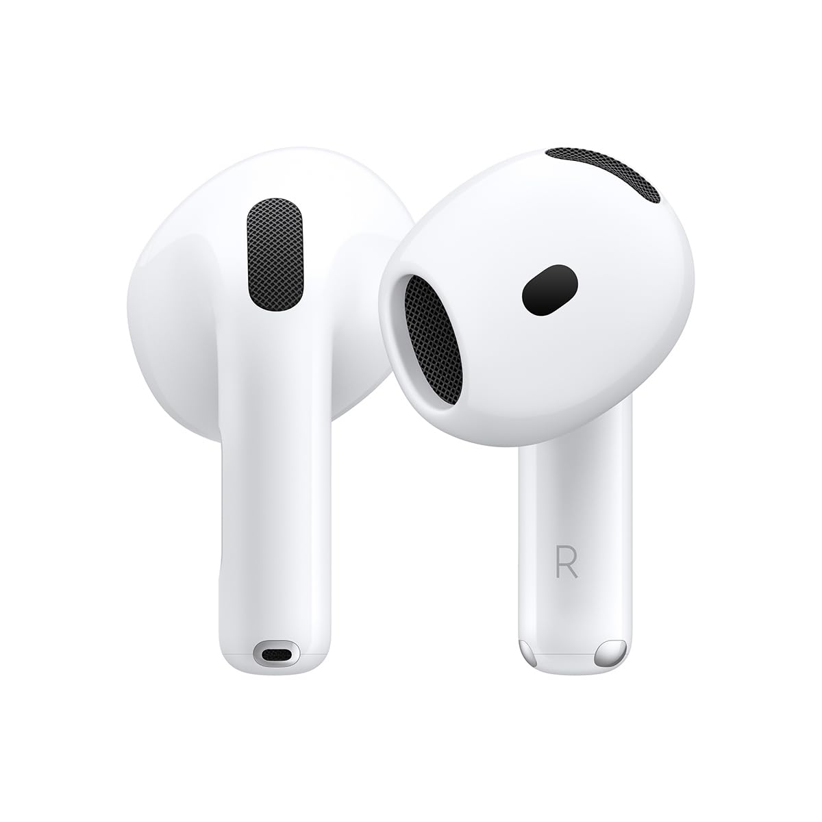 Apple AirPods 4 Wireless Earbuds, Bluetooth Headphones, with Active Noise Cancellation (Renewed)