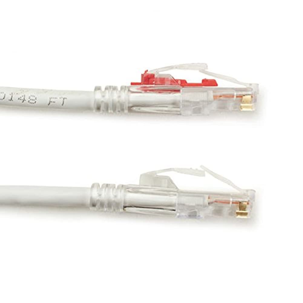 Black Box CAT6 550-MHZ Stranded ETHERNET Patch Cable - UNSHIELDED (UTP), CM PVC, Locking S