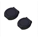 JiSiTeCai 2-Pack Universal Webcam Covers, Desktop External Lens caps, Shutter Protectors, Privacy Covers for Streaming, Compatible