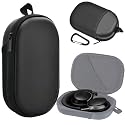 Honlyn Headphones Case for Bose QC45/QC35/QC25/QC15/QC Ultra II/Ultra Gaming Headset, QC25, PU Hard Shell Travel Carrying Case Bag with Cable Storage