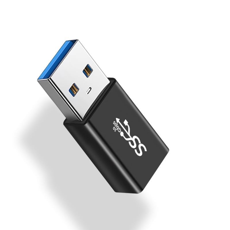 3 Pack USB 3.0 Coupling Adapter, USB A Female to Female Converter, Type A Male to Male, USB A Female to Male Extension Coupler Converter Bridge…