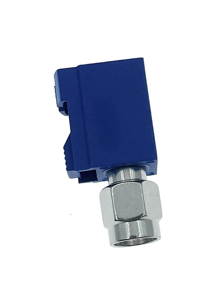 RedYutou FAKRA SMB C Type Female to SMA Male Connector Adapter for GPS Navigation Coax Cables (2 Pack)