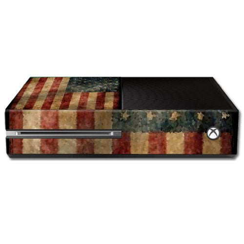 MightySkins Skin Compatible with Microsoft Xbox One - Vintage Flag | Protective, Durable, and Unique Vinyl Decal wrap Cover | Easy to Apply, Remove