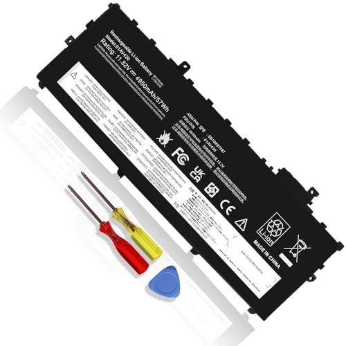 TOPKAIYUEN 57Wh 01AV430 Battery Replacement for ThinkPad X1 Carbon 5th Gen 2017 6th Gen 2018 Series SB10K97587 01AV431 SB10K97588 01AV494 SB10K97586