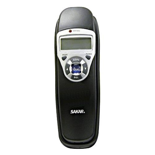 ICONCEPTS KT1600CL-BK Trimline Phone with Type 2 Caller I.D. - Black