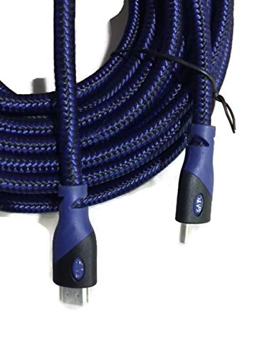 KAYO High Speed HDMI Cable 50 FT, HDMI2.0b CL3 Rated(in-Wall Installation) Cord Supports 4K@60Hz, 3D, Full HD, HDCP 2.2, 2160p with Ethernet- Audio