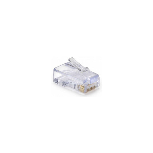 Platinum Tools 202016J EZ-RJ45 Cat6 50/50 Combo, Modular Connector for Ethernet Cable Termination, 100 per Jar