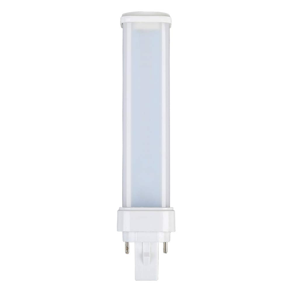 E-Simpo 2pcs 7W G23 GX23 LED Bulb 7.1"/180mm 2-Pin LED PL Retrofit Lamp CFL 13W Replacement 180 View Angle Horizontal Recessed Down Light Bulb Warm