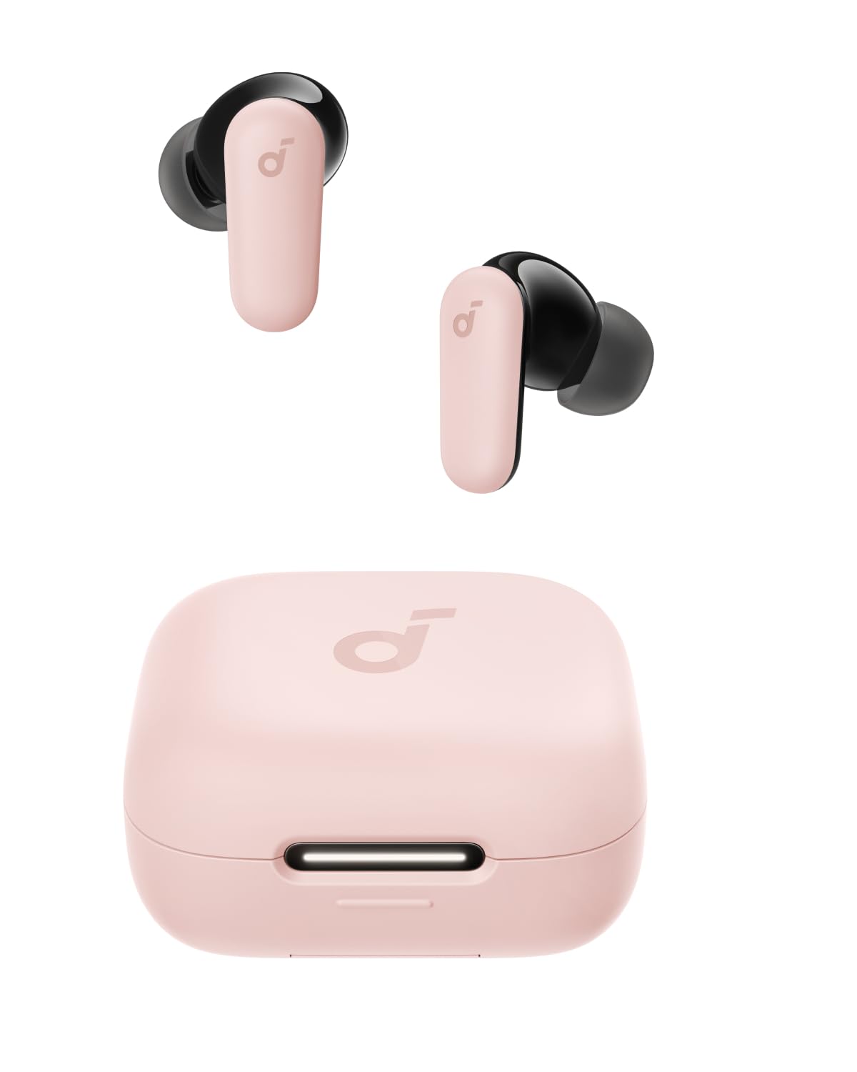 Soundcore P30i by Anker Noise Cancelling Earbuds, Strong and Smart Noise Cancelling, Powerful Bass, 45H Playtime, 2-in-1 Case and Phone Stand, IP54