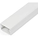 StarTech.com Solid Cable Management Raceway with Adhesive Tape & Cover, 3/4"(19mm) W x 3/8"(11mm) H - 3ft(1m) Length, PVC Network/Power Cord