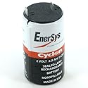 Hawker Cyclon 0810-0004 SINGLE CELL 2V-2.5AH D Cell Battery