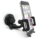 Car Mount Windshield Holder Glass for Stylo 5 Phone, Cradle Swivel Dock Suction Stand Compatible with LG Stylo 5