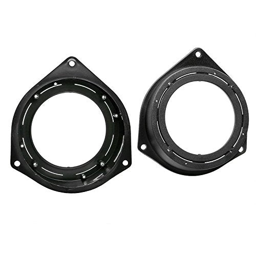 Sound-way Spacer rings adapters and harness kit for 4" inch / 100 mm speakers compatible with Lancia, Alfa Romeo, Vauxhall, Fiat, Peugeot, Citroen