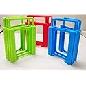 JXSZ 2.5" to 3.5" SSD HDD IDE/SATA Plastics Hard Disk Drive Mounting Bracket Adapter for PC (50pcs)