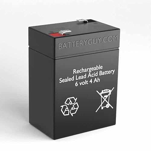 BatteryGuy YT-660 replacement 6V 4.5Ah SLA battery - BatteryGuy brand equivalent (Rechargeable) - Qty of 1