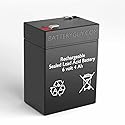 BatteryGuy DBL6V4A1 Replacement 6V 4.5Ah SLA Battery Brand Equivalent (Rechargeable) - Qty of 1