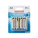 Maxell - 723465, Reliable AA Alkaline Battery - 10x Long-Lasting with 1.5V Performance with Mercury & Cadmium Free - Ideal for Wireless Keyboards…