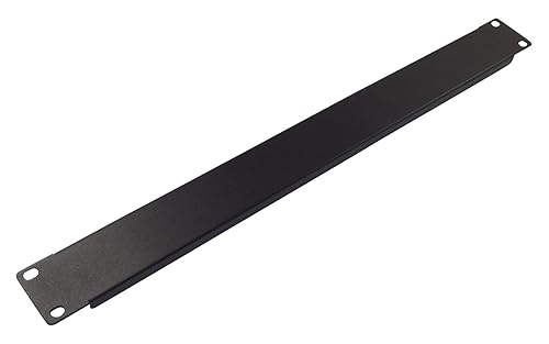 Electriduct 1U Blank Panel Cable Manager Server Rack Wire Management System