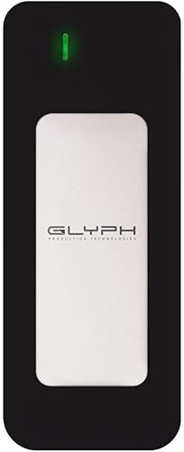Glyph Production Technologies Atom Portable SSD (500GB, Silver)