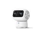 eufy Security 4K UHD Indoor Cam S350, Dual Cameras, 8× Zoom, 360° Pan & Tilt Security Cmera,AI Auto-Tracking,Baby/Pet/Nanny Camera, Human/Pet