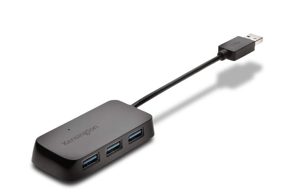 Kensington UH4000 4 Port USB Hub 3.0 (K33978WW),Black