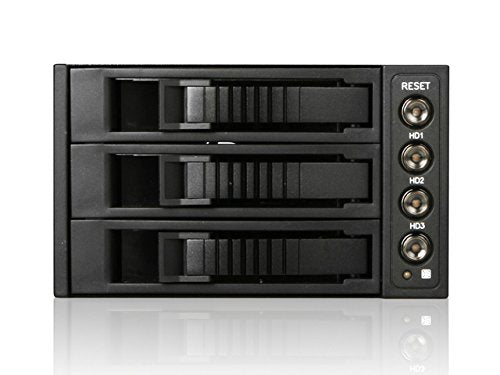 iStarUSA Group 2x5.25-3x3.5 SATA Cage (BPU-230SATA-BLACK)