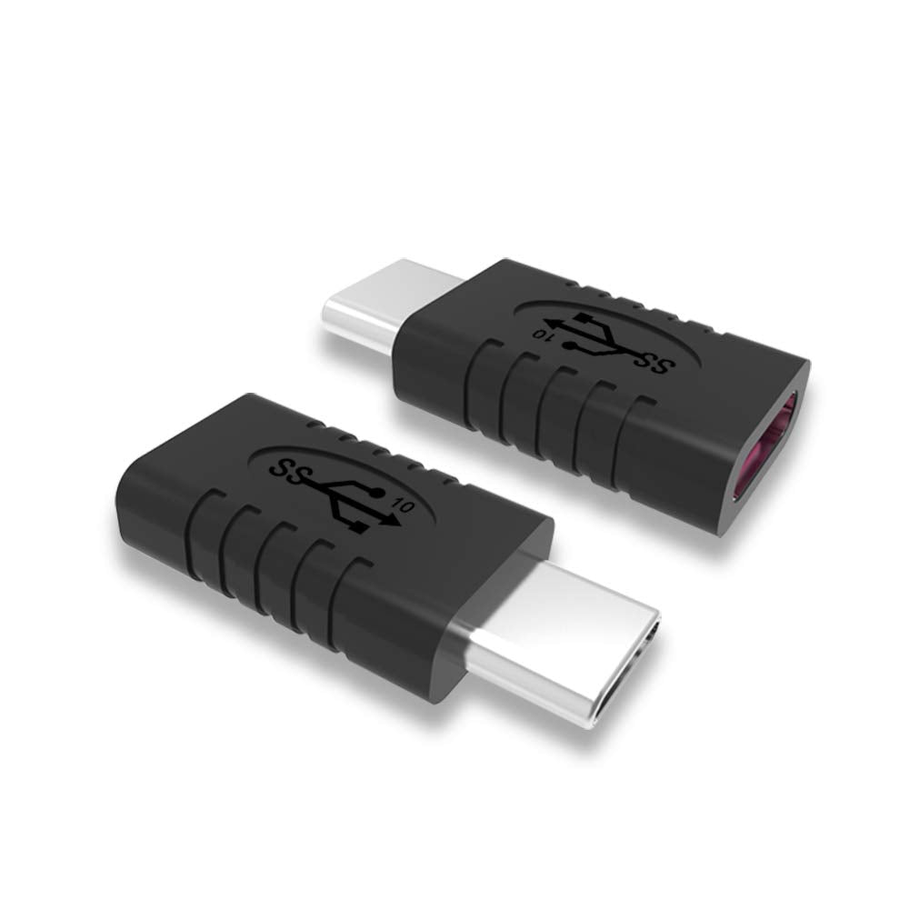 rgzhihuifz USB C Male to USB C Female Adapter, Converter, Support Data Synchronization and Charging, Suitable for Mobile Phones, Computers, Notebook…