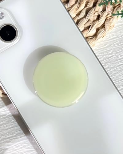 Solid Color Phone Grip Stand, Cute Resin Clear Cell Phone Holder,Handmade Collapsible Cell Phone Accessory, Phone Charms Holder Support