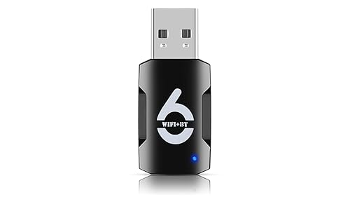 2-in-1 USB WiFi Bluetooth Adapter - WiFi Bluetooth USB, 900Mbps 2.4/5GHZ Dual-Band, WiFi and Bluetooth Adapter for PC/Laptop/Desktop, Wireless USB