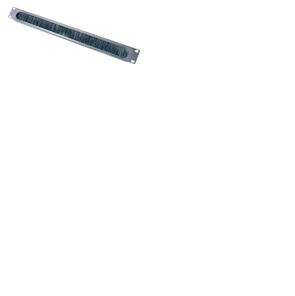 APC Rackmount Horizontal Cable Organizer, AR8429, 1U with Brush Strip