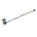 Zahara Power Button Board W/Cable Replacement for HP 17-X 17-Y 17T-X 17Z-Y 17-Y018CA 17-X037CL 17-X114DX/ 15-AY 15-BA 856612-001 448.08E02.0011