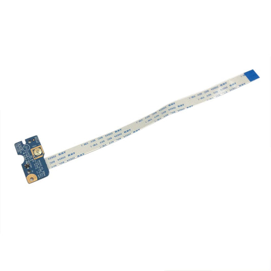 Zahara Power Button Board W/Cable Replacement for HP 17-X 17-Y 17T-X 17Z-Y 17-Y018CA 17-X037CL 17-X114DX/ 15-AY 15-BA 856612-001 448.08E02.0011