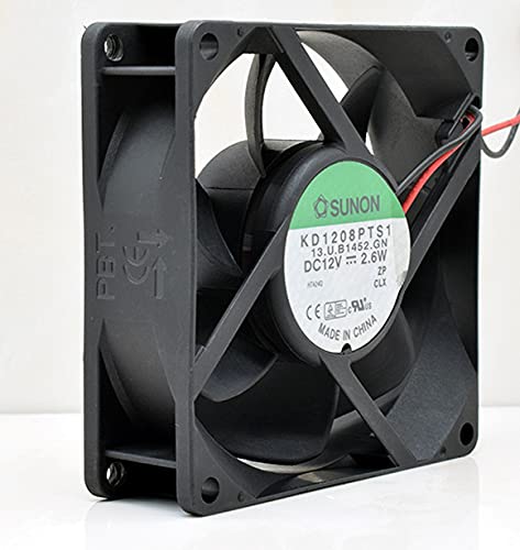 KD1208PTS1 12V Fan for KD1208PTS1 12V 2.6W Chassis Power Supply Cooling Fan
