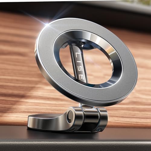LISEN for MagSafe Car Mount for iPhone 17 Pro Max [24 Strong Magnets] Classic Magnetic Phone Holder for Car Dashboard Magnet Phone Mount Car Cell