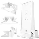 Sactulaz for Starlink Router Mount and Cable Wrap Cord Around Back of the Bracket for a Clean Look and Appearance,Starlink Gen2 Router Wall Mount WiFi