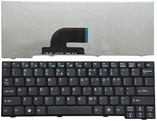 Laptop Replacement Keyboard Fit Acer Aspire ZG5 ZG8 ZA8 D150 D210 D250 EM250 KAV10 KAV60 US Layout (Black)