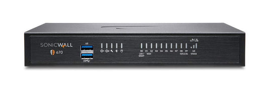 SonicWall TZ670 TradeUp | 3YR Advanced Edition | TZ670 Gen7 Firewall with 3 Year APSS and 1 Year Cloud Secure Edge | Wi-Fi Unit with Next-Gen