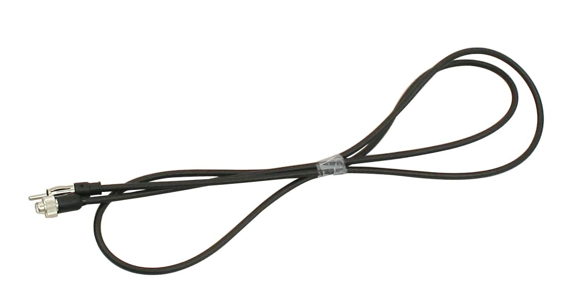 Antenna, Dual Base, Sidemount with Chrome Mounts (60" Cable)