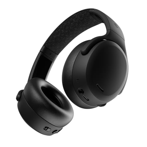 Skullcandy Crusher ANC 2 Wireless Over-Ear Bluetooth Headphones with Multi-Sensory Bass, Active Noise Cancelling, Up to 60 Hours Battery, Microphone…
