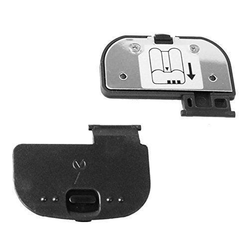 PhotoTrust 2 Pieces Battery Door Cover Lid Cap Replacement Repair Part Compatible with Nikon D7200 D7100 D610 D600 D7000 DSLR Digital Camera