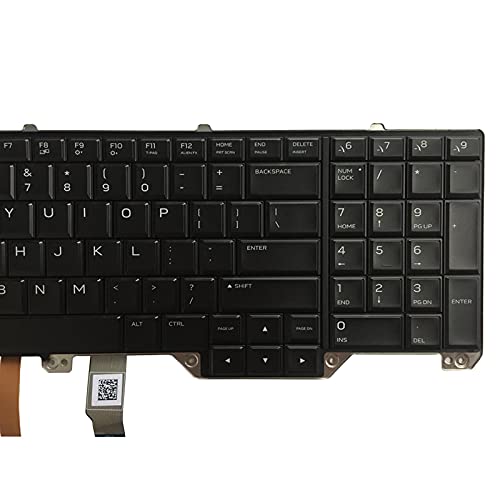 New Laptop US Keyboard for DELL Alienware M17 17 R4 R5 with Backlight 0ND5TJ PK1326T1B01