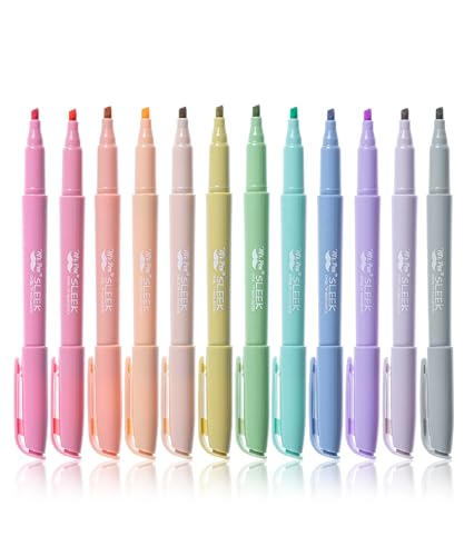 Mr. Pen- Highlighters, 12 Pack, Pastel Colors, Chisel Tip, Quick-Dry