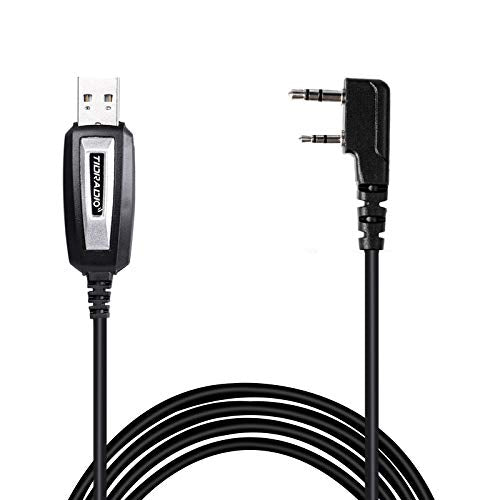 TIDRADIO CH340 Driver USB Programming Cable Support Chirp for baofeng UV-5R Mini,5RM,5RH PRO,UV-82,BF-F8HP,K5PLUS,GM-15Pro,UV-5G Plus,GM21,UV-32