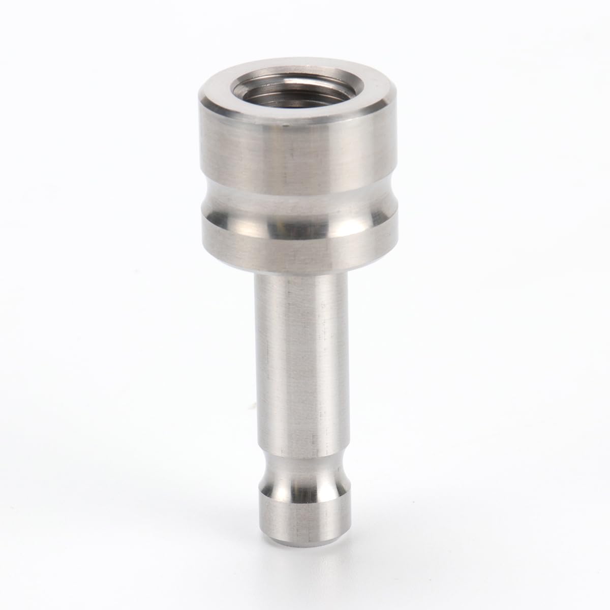 Mountlaser Swiss-Style Prism Pole Adapter Stainless Steel? Adapter for Surveying Poles GPS Poles Tripod
