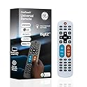 GE BigEZ OneTouch Big Button Universal TV Remote for Seniors, Easy to Use, Replacement Remote for Samsung, LG, Sony, Vizio, Roku TV, Streaming
