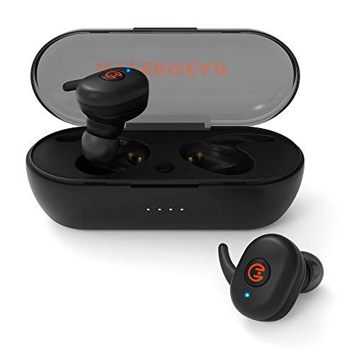 HyperGear Active True Wireless Bluetooth Earbuds - Noise Cancelling Mic, HD Stereo Sound, Touch Control, Quick Pairing, IPX5 Waterproof, Charging…