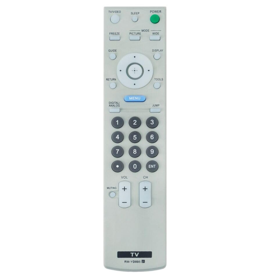 New RM-YD005 Replace Remote Control for Sony Bravia TV KDL-40S2400 KDL-46S2010 KDL-26S2010