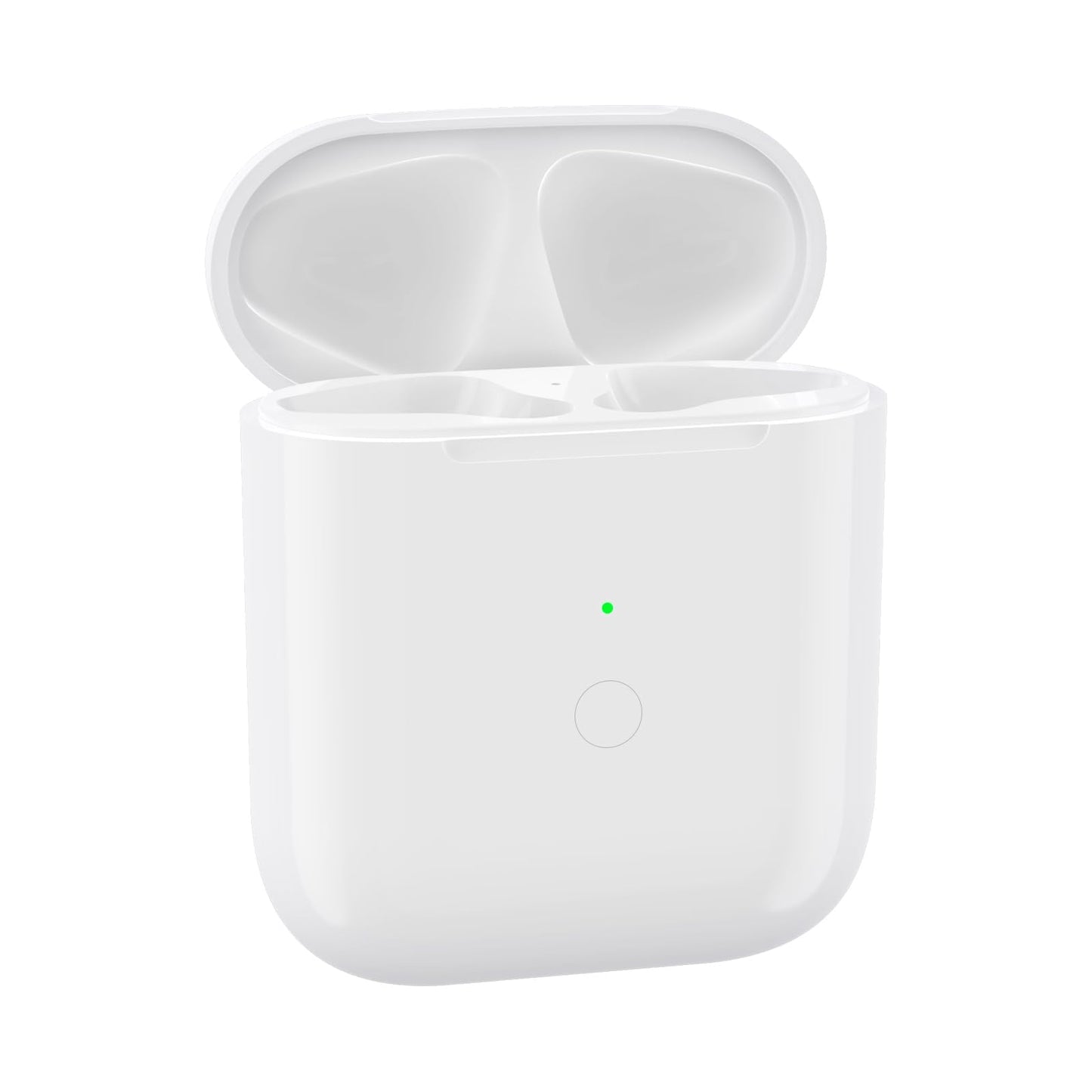 Fogud Wireless Charging Case Compatible with AirPods 1st/2nd Generation with Bluetooth Pairing Button, Replacement Charger Case Only (No Earbuds
